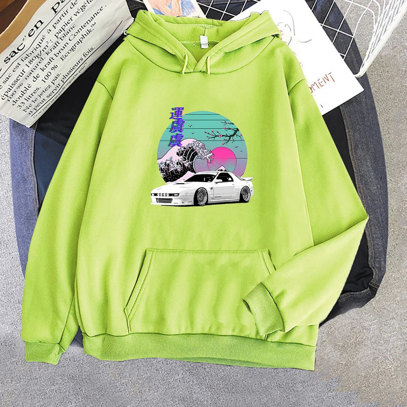 JDM RX7 Vaporwave Sweatshirt