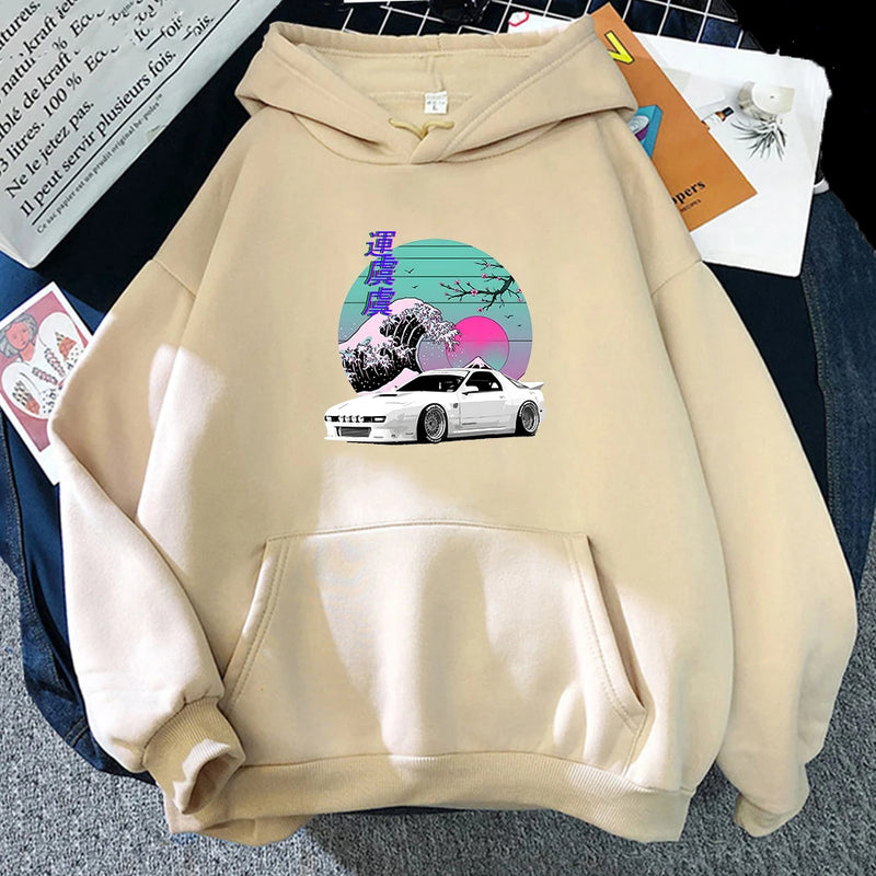 JDM RX7 Vaporwave Sweatshirt
