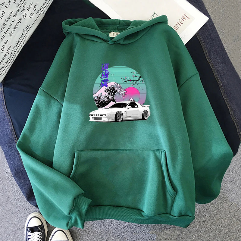 JDM RX7 Vaporwave Sweatshirt