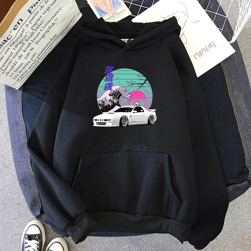 JDM RX7 Vaporwave Sweatshirt