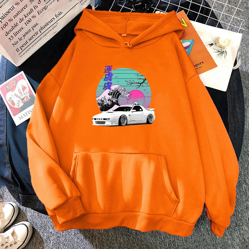 JDM RX7 Vaporwave Sweatshirt