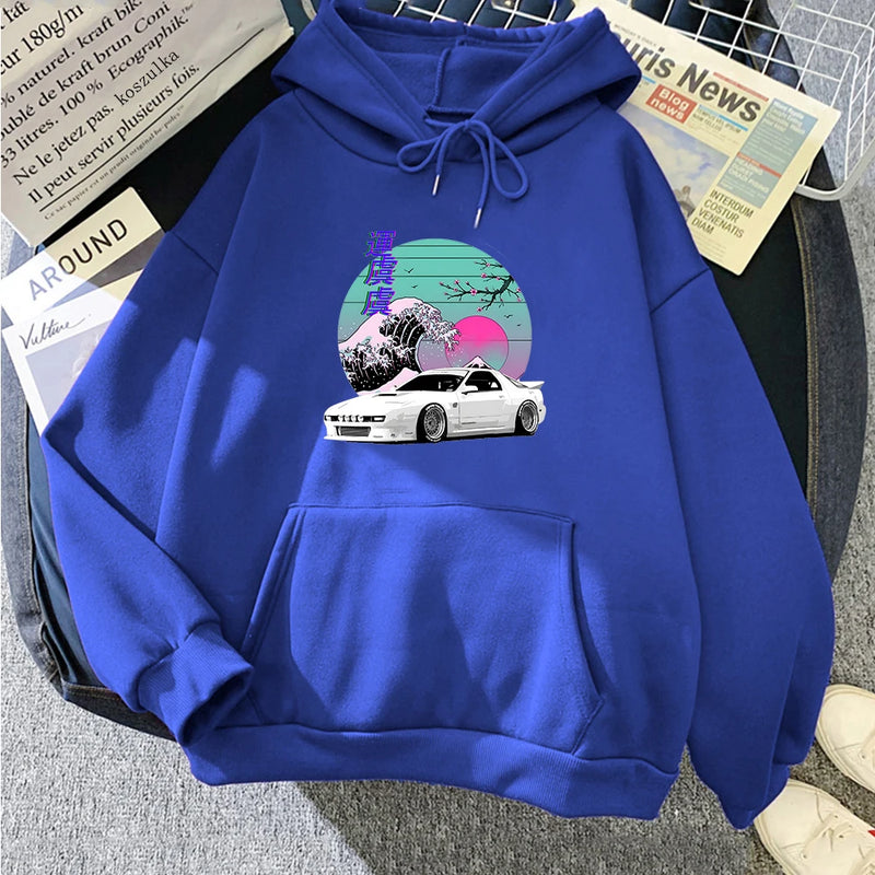 JDM RX7 Vaporwave Sweatshirt