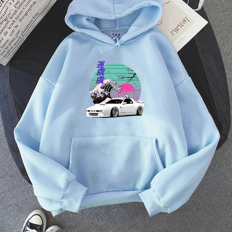 JDM RX7 Vaporwave Sweatshirt