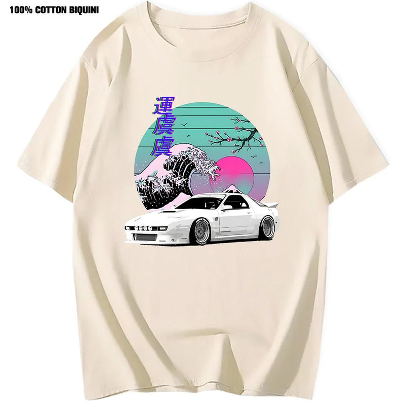 RX7 Vaporwave T-shirt