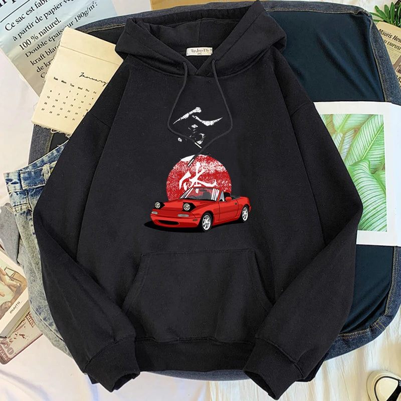 JDM Drift Red Sweatshirt