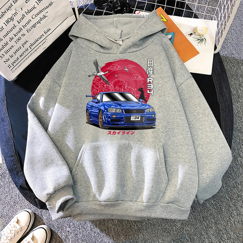 R34 Japan Style Sweatshirt