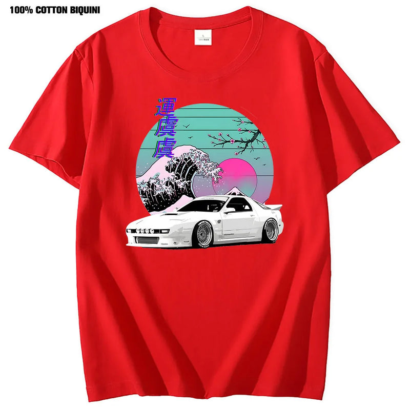 RX7 Vaporwave T-shirt