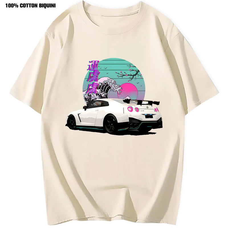 R35 Skyline GTR Vaporwave T-Shirt
