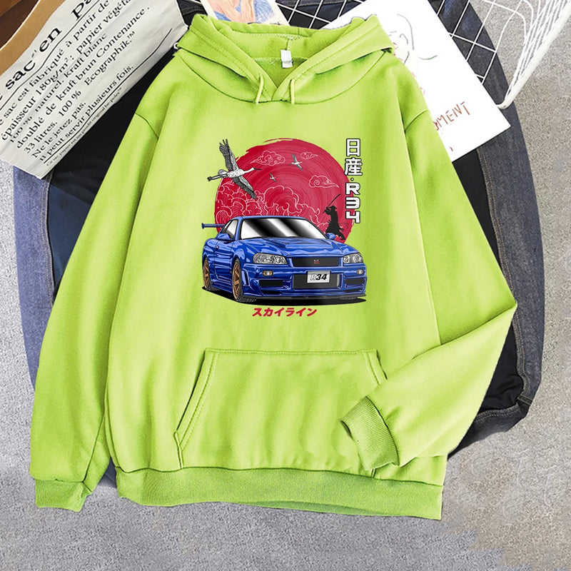 R34 Japan Style Sweatshirt