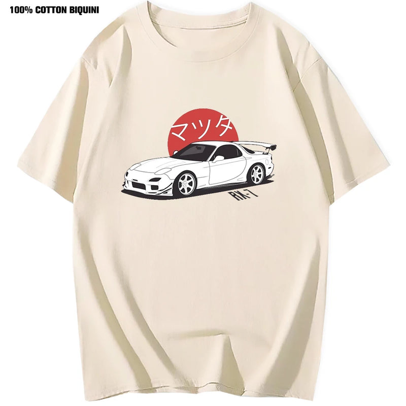 Oversize JDM GTR Vaporwave T-shirt