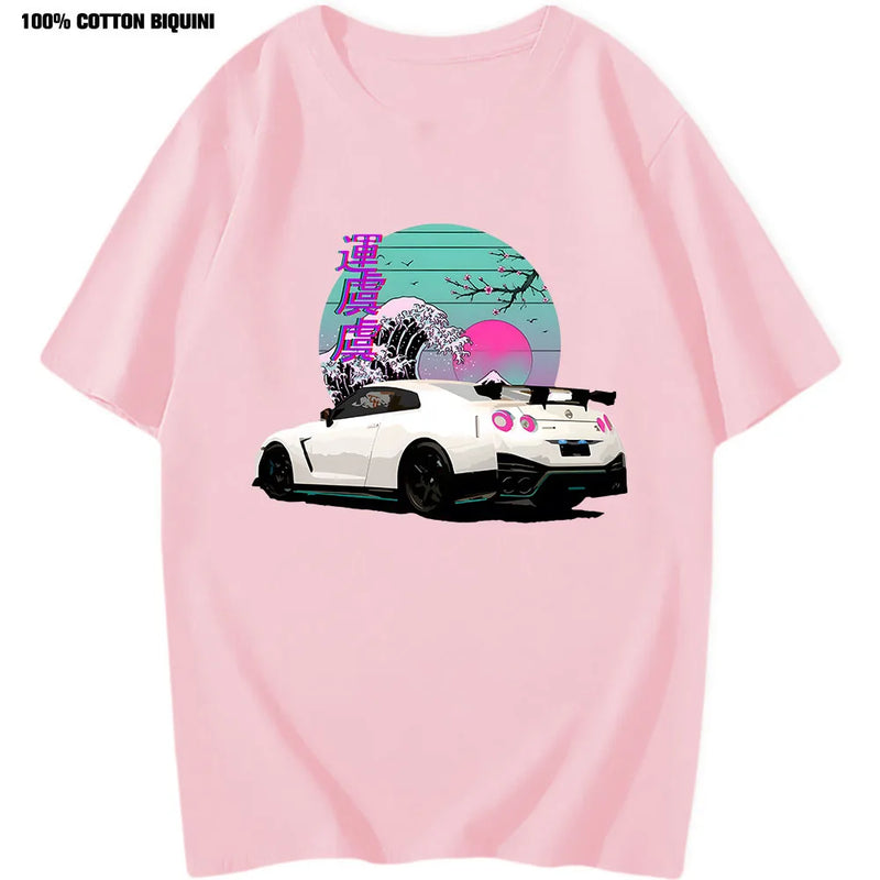 R35 Skyline GTR Vaporwave T-Shirt