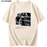 Oversize JDM GTR Vaporwave T-shirt