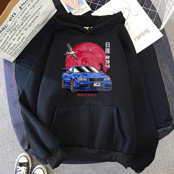 R34 Japan Style Sweatshirt