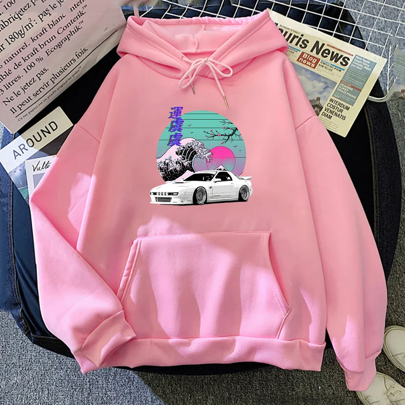 JDM RX7 Vaporwave Sweatshirt