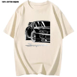 Oversize JDM GTR Vaporwave T-shirt