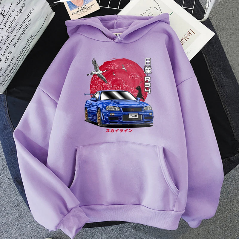R34 Japan Style Sweatshirt