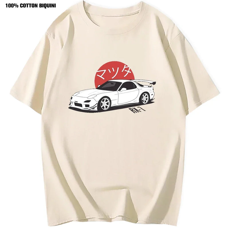 Oversize JDM GTR Vaporwave T-shirt