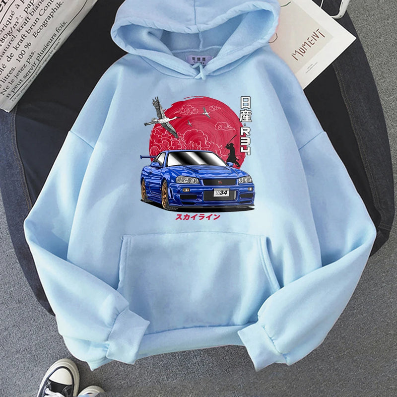 R34 Japan Style Sweatshirt